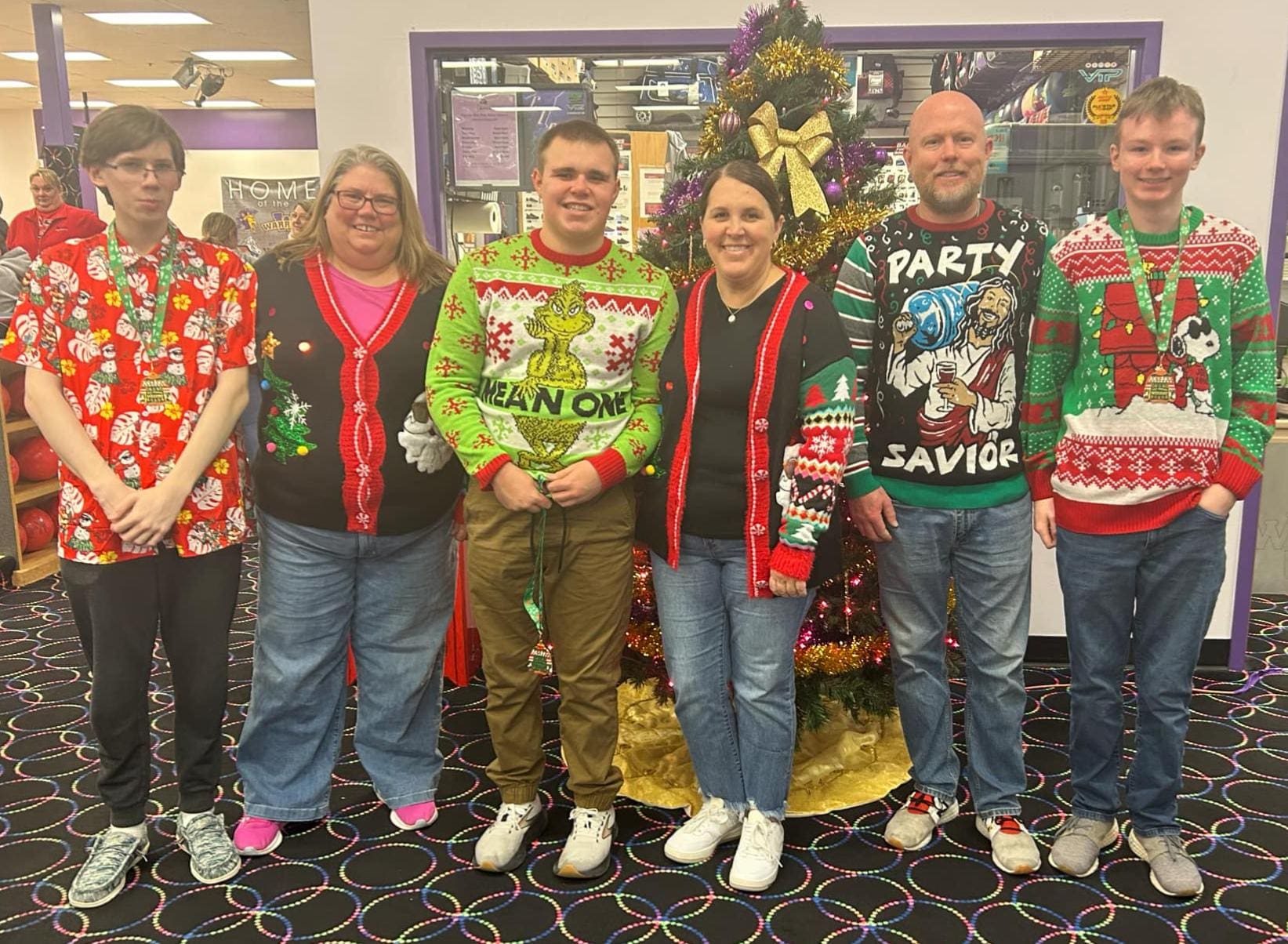 Ugly Sweater Contest Winners