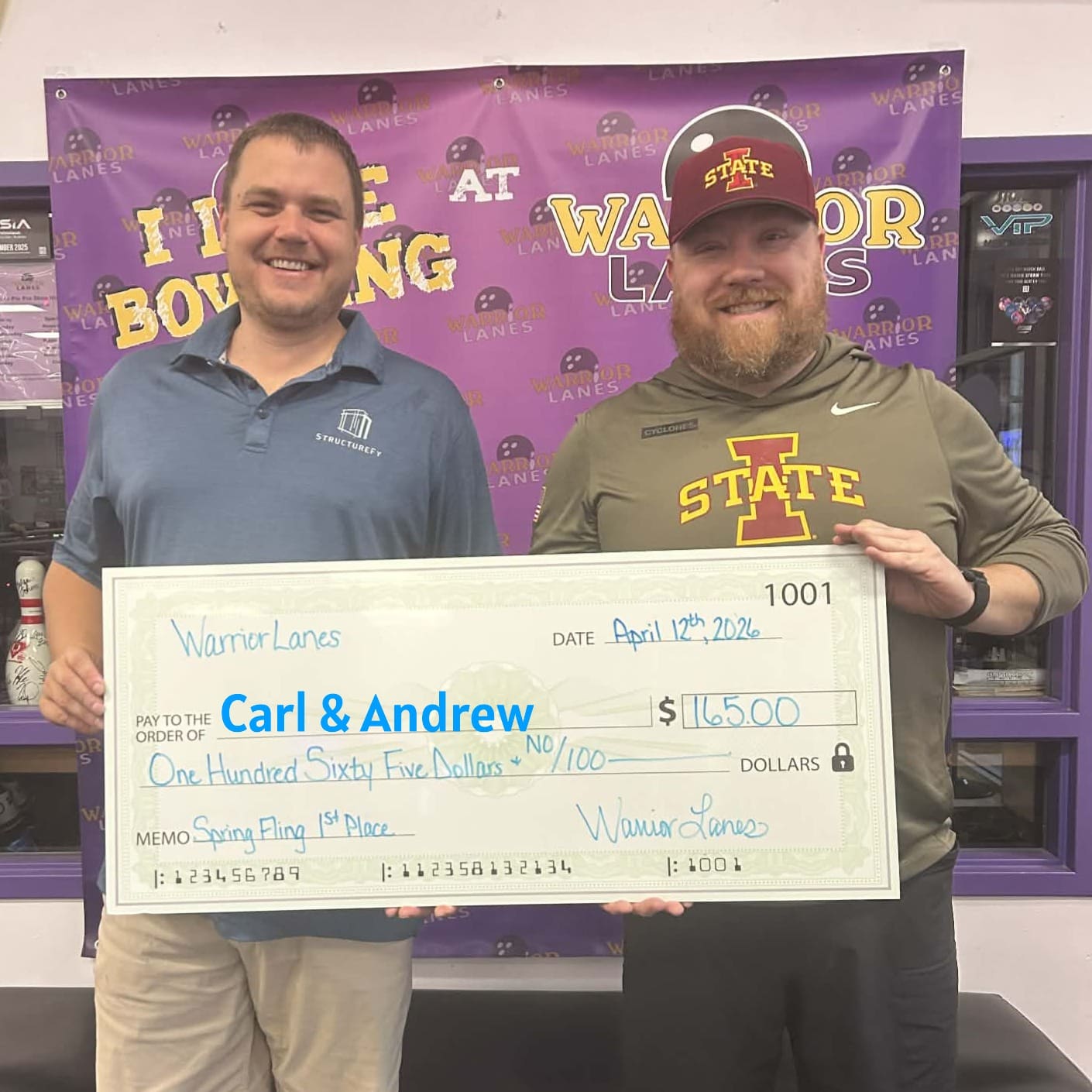 1st Carl Andrew
